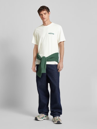 Dickies T-Shirt mit Label-Print Offwhite 1