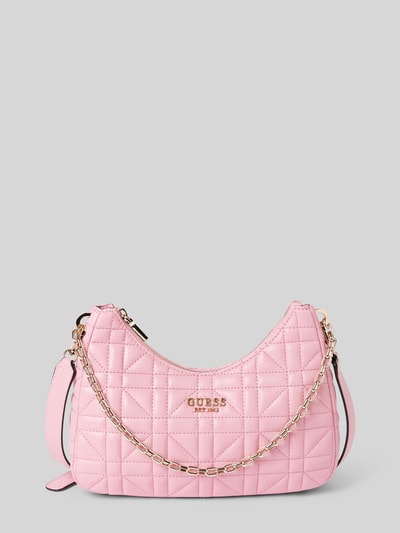 Guess Handtasche mit Steppnähten Modell 'ASSIA' Pink 2