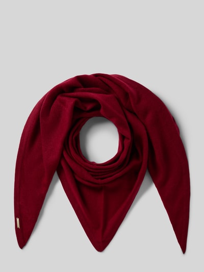 Seeberger Sjaal van puur kasjmier Bordeaux - 1