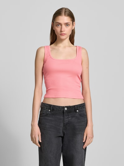 Review Tanktop mit Karree-Ausschnitt Pink 4