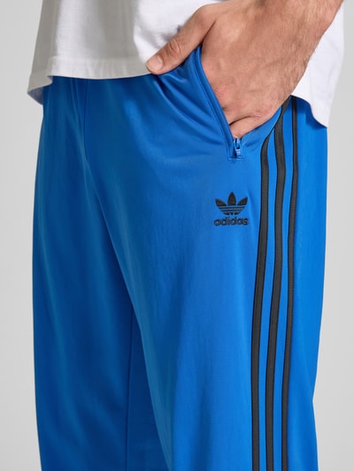 adidas Originals Regular fit sweatpants met logostitching, model 'Firebird' Donkerblauw - 3