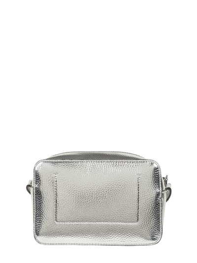 CK Calvin Klein Torba camera bag z logo Srebrny 6