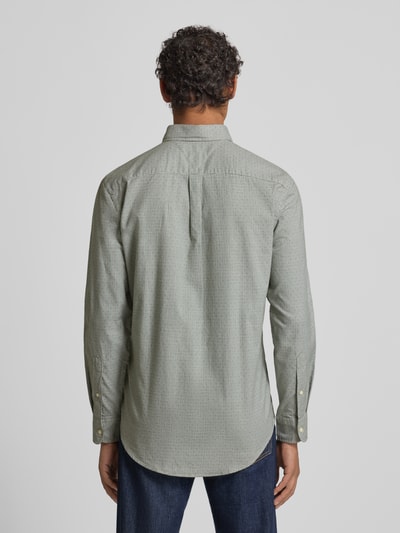 Tommy Hilfiger Koszula casualowa o kroju slim fit z czystej bawełny Khaki 5