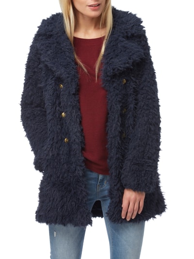 Vero Moda Kurzmantel aus Fake Fur Marine 4