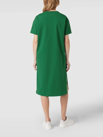 Marc O'Polo Sweatkleid in Midilänge mit Rundhalsausschnitt Grün 5