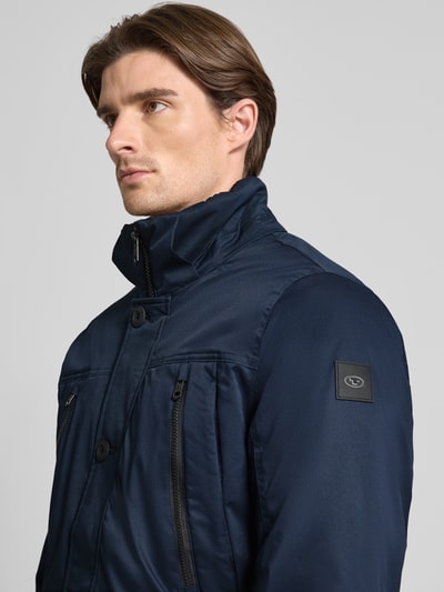 Tom Tailor Parka o kroju regular fit z kieszeniami z patką Granatowy 3