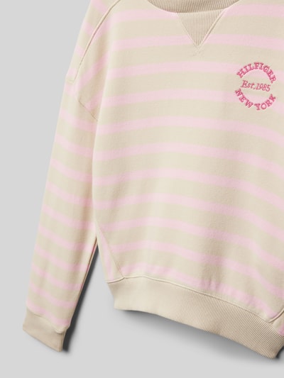 Tommy Hilfiger Teens Sweatshirt mit Rundhalsausschnitt Pink 2