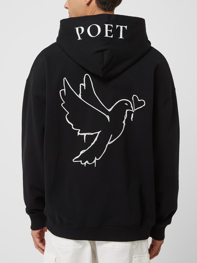 YOUNG POETS SOCIETY Hoodie aus Baumwolle Modell 'Poet Danis' Black 5