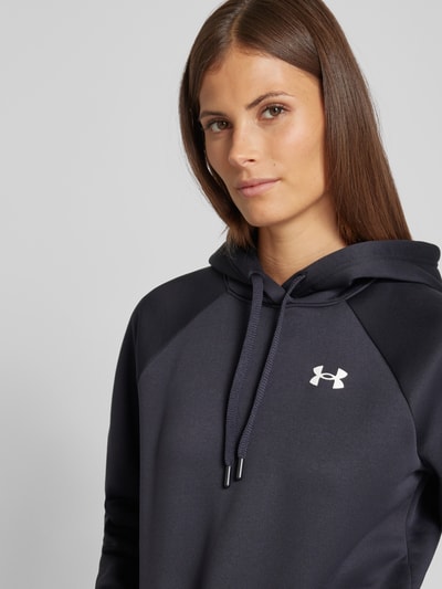 Under Armour Hoodie mit Logo-Print Black 3