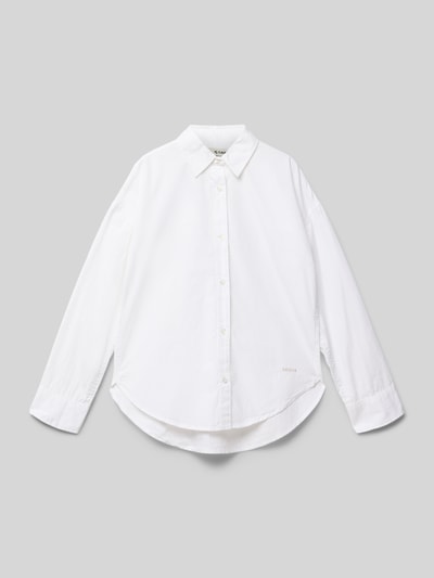 Garcia Bluzka koszulowa z listwą guzikową Złamany biały 1