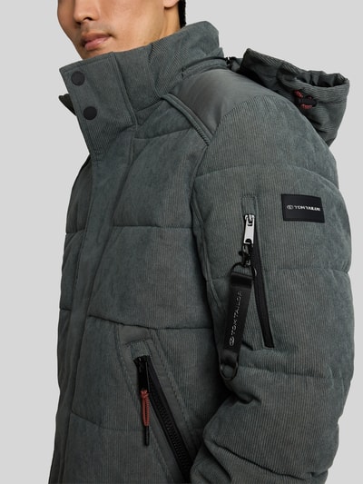 Tom Tailor Steppjacke mit Ärmeltasche Oliv 3