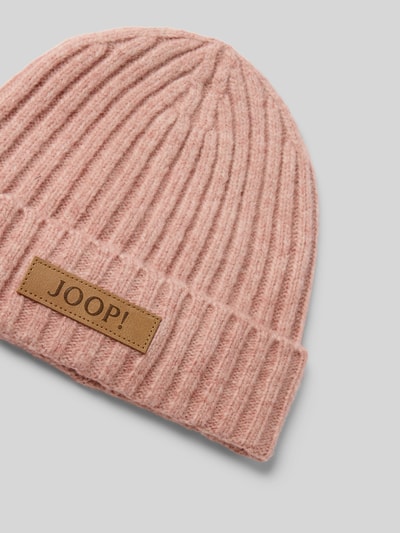JOOP! Beanie mit Label-Detail Modell 'Aiana' Hellrosa 2
