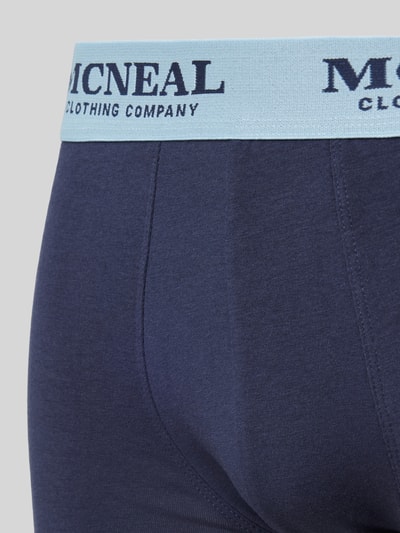 MCNEAL Trunks mit Label-Stitching im 3er-Pack Marine 2