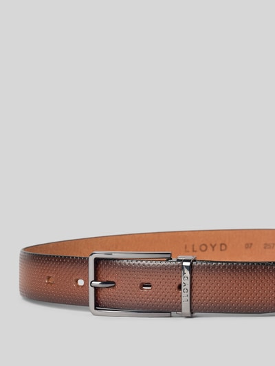 Lloyd Men's Belts Riem met labeldetail Middenbruin - 2