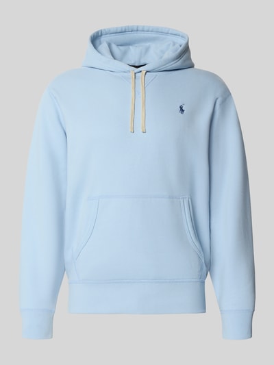 Polo Ralph Lauren Regular Fit Hoodie mit Logo-Stitching Hellblau 2