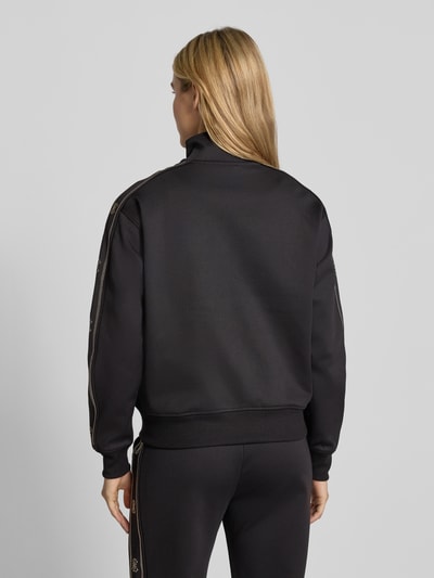 GUESS Activewear Relaxed fit sweatjack van elastische viscosemix Zwart - 5