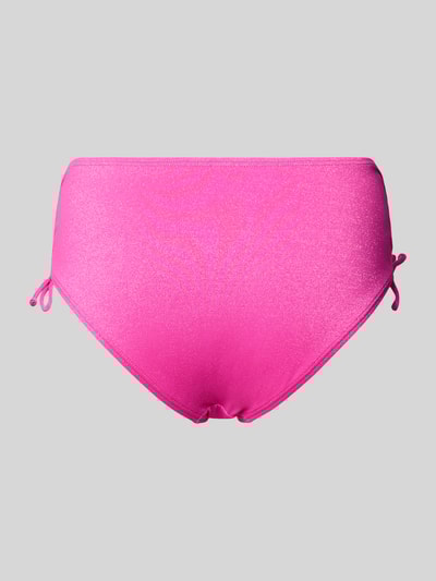 LASCANA Bikinibroekje met labeldetail Felroze - 3