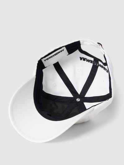 Armedangels Basecap mit Statement-Stitching Modell 'YENAAS Maaybe' Weiss 2