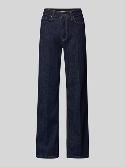 More & More Wide Leg Jeans im 5-Pocket-Design Jeansblau 2