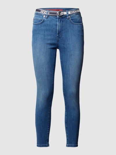 HUGO Super Skinny Jeans im 5-Pocket-Design Modell 'Charlie' Blau 2