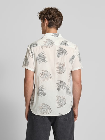 Blend Regular Fit Freizeithemd mit 1/2-Arm Modell 'ALAN' Offwhite 5