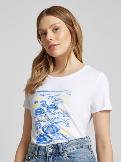 More & More T-Shirt mit Motiv-Print Offwhite 3