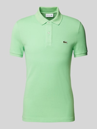 Lacoste Slim Fit Poloshirt mit Label-Patch Modell 'PIQUE' Apfel 2