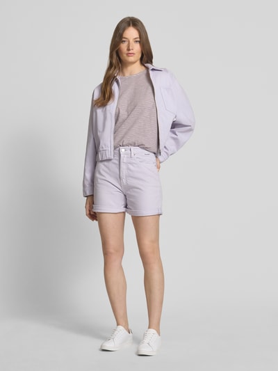 Armedangels Loose fit T-shirt van puur katoen Prune - 1