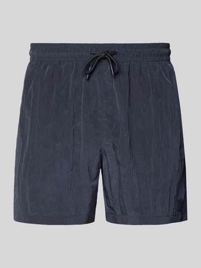 Strellson Badehose in Crinkle-Optik Modell 'Boas' Marine 1