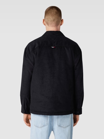 Tommy Jeans Kurtka z fakturowanym wzorem model ‘SHERPA’ Czarny 5