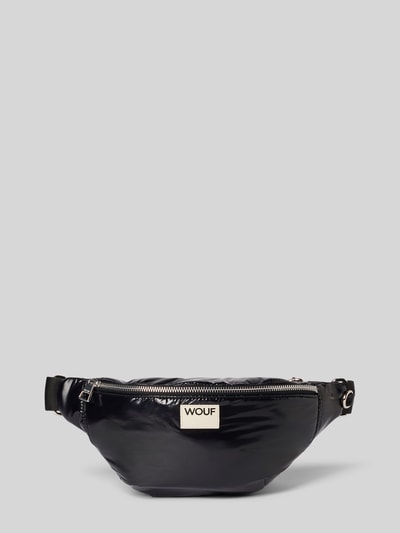 WOUF Bauchtasche mit Logo-Patch Modell 'Nuit' Black 2