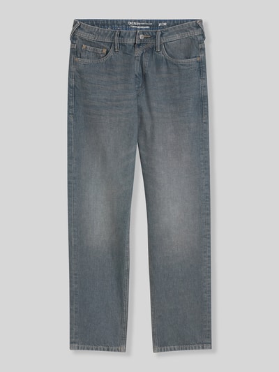 Produktfoto, blaue Relaxed Fit Jeans aus reiner Baumwolle Modell 'TTWAYLEN' von Tom Tailor Denim, Herren Relaxed Fit Jeans von Tom Tailor