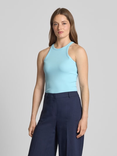 Vero Moda Regular Fit Tank Top aus Baumwoll-Mix Modell 'CHLOE' Hellblau 4