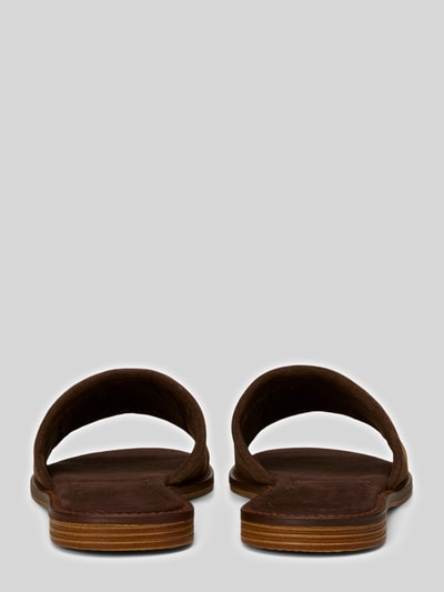Marc O'Polo Sandalen aus echtem Leder Dunkelbraun 4