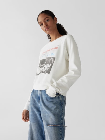 RE/DONE Sweatshirt mit Motiv-Print Offwhite 3