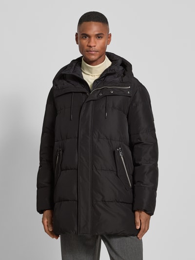 Antony Morato Steppjacke mit Kapuze Black 4