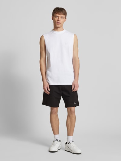 Pegador Sweatshorts mit elastischem Bund Modell 'SIGNAR TERRY' Anthrazit 1