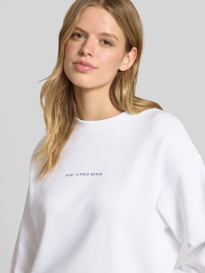 Marc O'Polo Denim Oversized sweatshirt van puur katoen Wit - 3