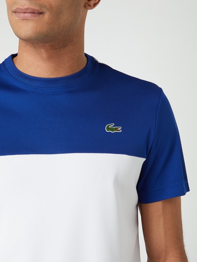 Lacoste T-shirt met logodetails  Koningsblauw - 3