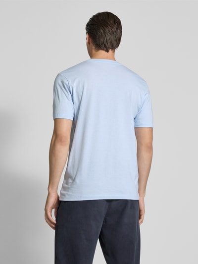 Tom Tailor Denim Regular fit T-shirt van puur katoen Lichtblauw - 5