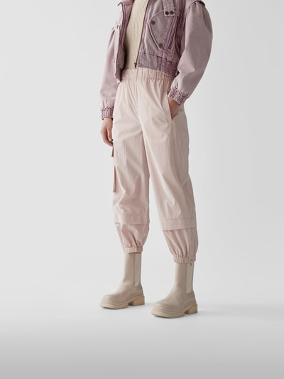 Tibi Hose mit Eingrifftaschen Rosa 4