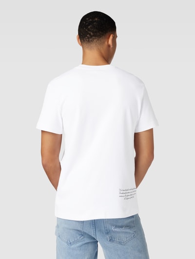 G-Star Raw T-Shirt mit Logo-Print Weiss 5