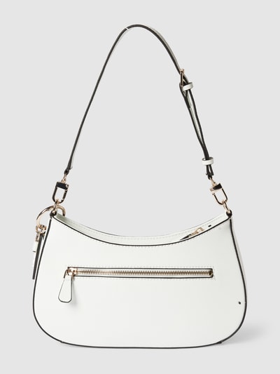 Guess Handtasche mit Label-Detail Modell 'NOELLE' Weiss 4