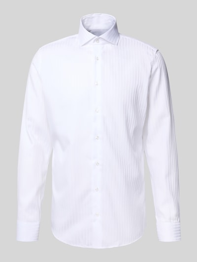 SEIDENSTICKER Koszula biznesowa o kroju slim fit z kołnierzykiem typu kent Biały 2