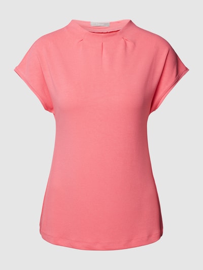 Fransa Blouse met viscose in effen design Roze - 2