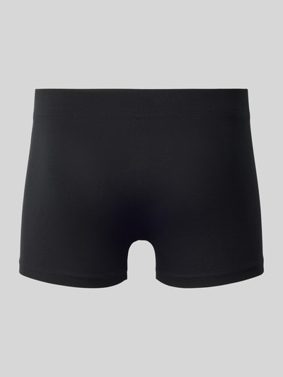 Produktfoto, Trunks mit Label-Detail Modell 'Everday Boxer' von JOOP! Collection, schwarze Farbe, Baumwoll-Elasthan-Mix, körpernahe Passform, elastischer Bund