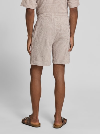 BOSS Orange Regular Fit Sweatshorts aus Baumwoll-Mix Modell 'SE_FLOWER' Sand 5