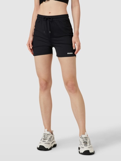 Guess Activewear Korte broek met elastische band, model 'ELLA' Zwart - 4