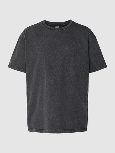 URBAN CLASSICS T-Shirt mit Rundhalsausschnitt Modell 'Heavy Oversized Acid Wash' Black 2