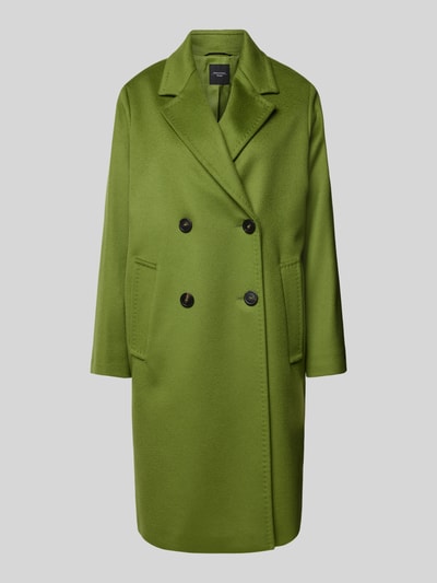 Weekend Max Mara Lange jas met reverskraag, model 'ZUM' Groen - 2